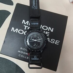 Swatch X Omega Mission To The Moonphase - New Moon Watch